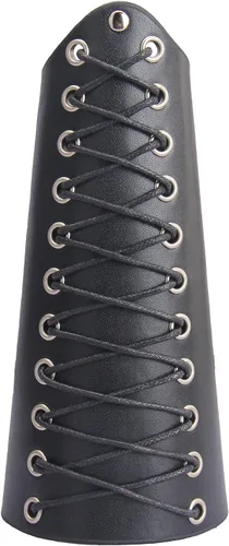 Vista 8 de Brazalete de cuero para hombre, mujer, 2