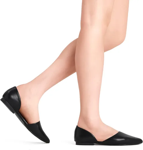 Vista 5 de DREAM PAIRS Women's Elegant Dressy Flats Shoes Pointed Toe Casual Comfort Slip on Walking Flats for Women