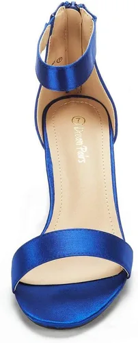 Vista 2 de Dream Pars - Sandalias Fiona para mujer, de tacón de aguja, abiertas y a la moda