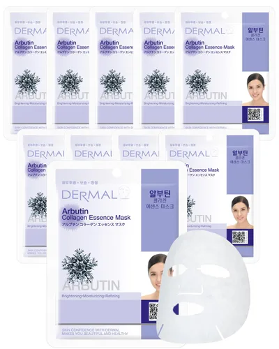 Vista 14 de DERMAL Acai Berry Collagen Essence - Mascarilla facial de 0.81 onzas (0.81 oz), paquete de 10 unidades – Hidratante y reafirmante mantiene la piel
