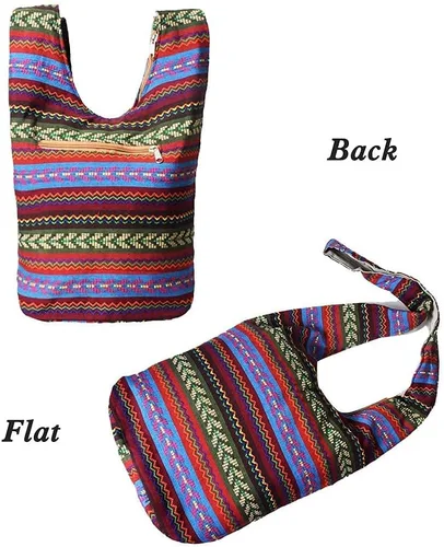 Vista 8 de WITERY Bolso bandolera para mujer, bolso de hombro grande, bolso de compras, bolso de mano con cremallera, bolso de mensajero