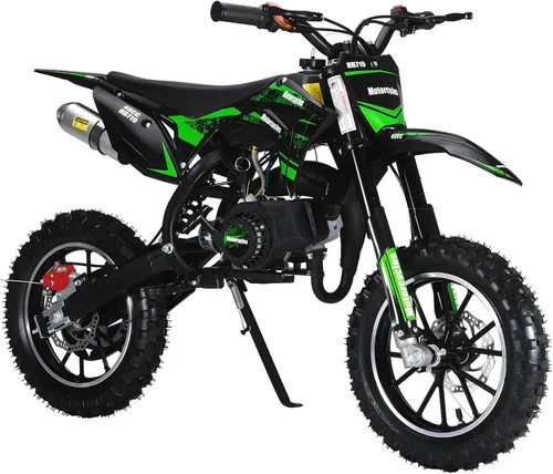 Vista 14 de 50CC Kids Dirt Bike Gas Powered 2-Stroke Mini Motorcycle 25MPH for kid 8-14 Black