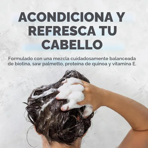 Vista 7 de Avalon Organics Champú terapéutico All Natural Biotin B-Complex, 11 onzas líquidas
