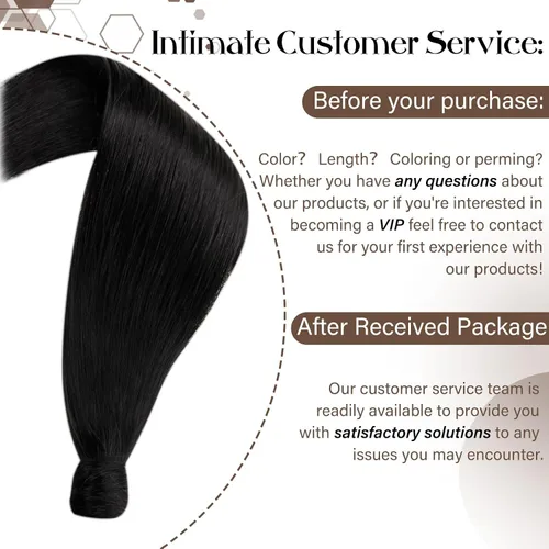 Vista 91 de Hetto . Extensiones de cabello humano rizado con clip, color #1 negro azabache, extensiones de cabello humano ondulado natural para cabeza completa
