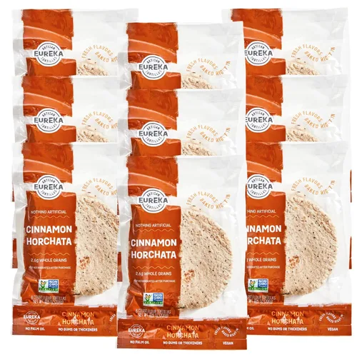 Vista 9 de Eureka Tortilla All Flavors - Paquete variado Tortillas de harina artesanales Mini granos enteros de 6 pulgadas Veganas, sin OMG, bajas