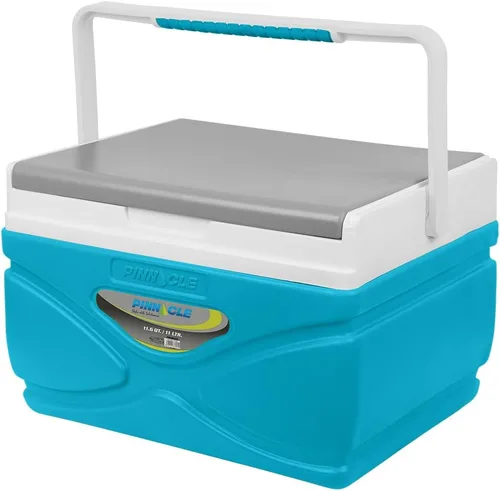 Vista 14 de Enfriador de pícnic – Enfriador duro de 4.5 litros – Coolbox mantiene el contenido fresco durante 48 horas – Enfriador exterior sin BPA – Enfriador