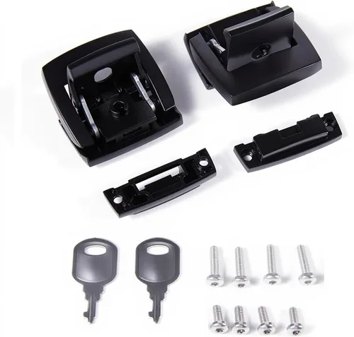 Vista 2 de Paquete de viaje negro Tour Pack Latch Compatible con Harley DAVIDSON Touring Electra Glide 1988-1998 1999-2013