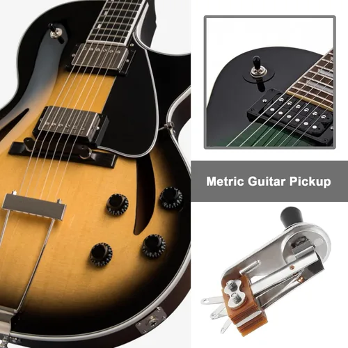 Vista 3 de Interruptor métrico básico de ángulo recto de 3 vías Selector de pastillas tipo L compatible con Gibson compatible con guitarra eléctrica Epiphone