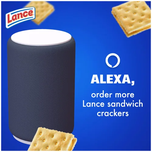 Vista 7 de Lance Galletas tipo sándwich, obleas de queso a la parrilla del capitán, caja de 8
