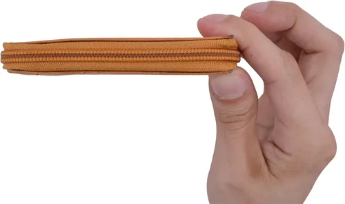 Vista 7 de Masrhal Wallet Billetera Hipster para hombre con cremallera y cremallera más