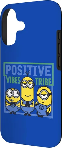 Vista 2 de Minions Carcasa Positive Vibes para iPhone 17