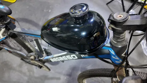 Vista 8 de UAUS - Tapón de tanque de gasolina motorizado con rosca externa de 3 litros, se adapta a 49 cc, 60 cc, 66 cc, 80 cc, motor motorizado
