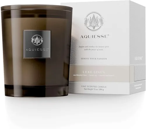 Vista 13 de Aquiesse Vela grande perfumada Black Orchid de 10 onzas