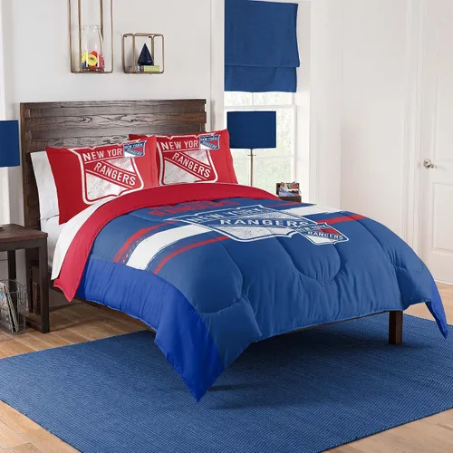 Vista 6 de NORTHWEST, juego de edredón con licencia oficial del equipo Boston Bruins de la NHL – Juego de edredón y funda de almohada de microfibra