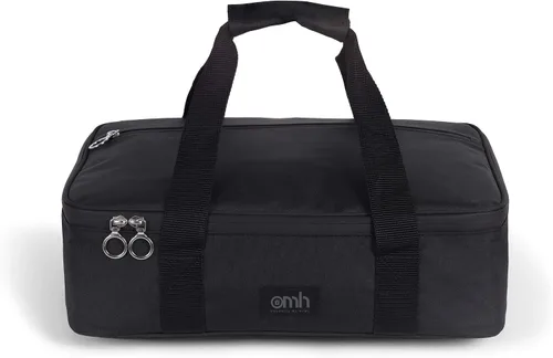 Vista 2 de Estuche de transporte aislado para almacenamiento de alimentos fríos o calientes, perfecto para comidas comidas, fiestas, picnics y comidas al aire
