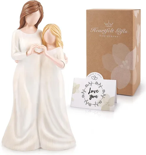 Vista 12 de Regalos para nuevos padres para parejas, regalos para nuevas madres para mujeres, una familia de tres figuras, regalo para mamá y papá por primera