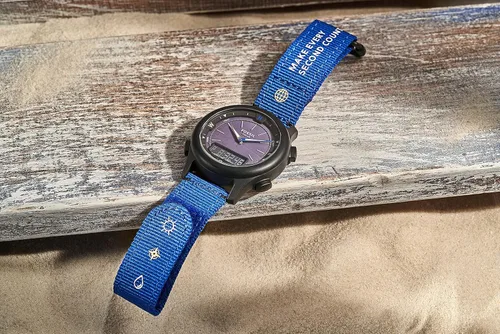 Vista 6 de Fossil Earth Day Solar Digital Rpet Reloj LE1120