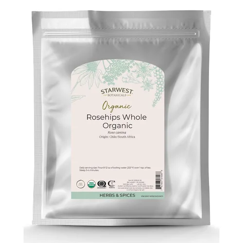 Vista 7 de Rosa mosqueta orgánica Starwest Botanicals c/s sin semillas, 1 libra., 1, 1, 1