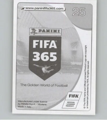 Vista 2 de 2016-17 Panini FIFA 365 Stickers #25 Danilo Pereira Porto - Adhesivo oficial de álbum de fútbol en estado crudo (NM o mejor)