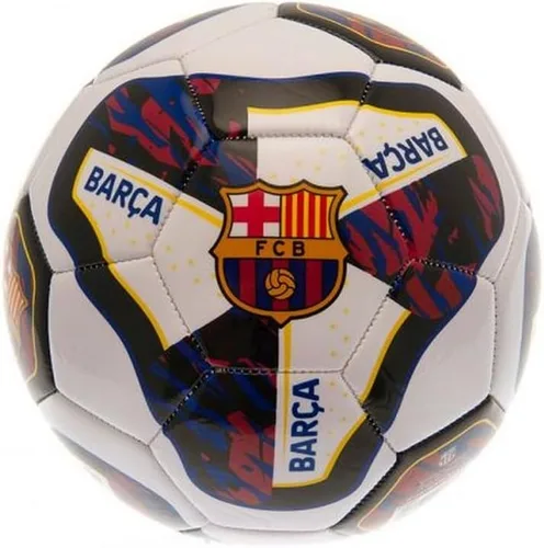 Vista 2 de Balón de fútbol FC Barcelona Tracer (5) (negro/rojo clarete/blanco)