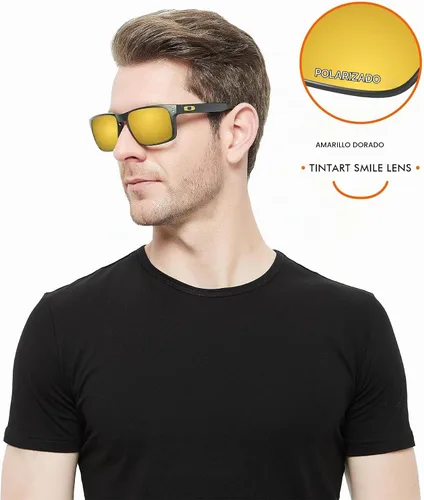 Vista 8 de Lentes de repuesto compatibles con Oakley Juliet Polarized Etched Oro de 24 quilates - Elite Polarizado