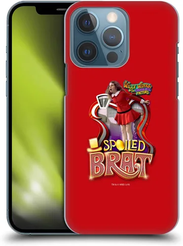 Vista 11 de Head Case Designs Funda rígida con licencia oficial de Willy Wonka y The Chocolate Factory Candy Bar Graphics compatible con Apple iPhone 13 Pro