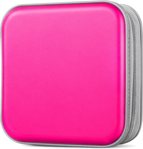 Vista 7 de Estuche para CD/DVD, 48 Capacidad, Negro, Plástico, Portátil, Ligero