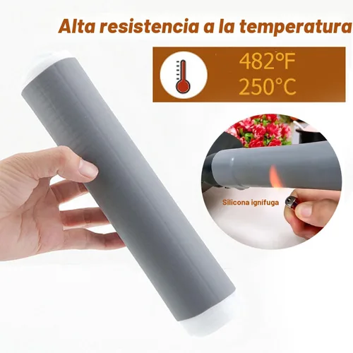 Vista 5 de 3 fundas de silicona para mango de olla resistentes al calor, funda de mango de hierro fundido, funda retráctil de silicona para mango de olla
