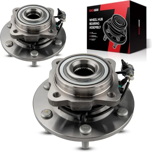 Vista 110 de Torchbeam 515081 4WD Cojinete de rueda delantera y montaje de cubo de repuesto para Ford F-250 Super Duty 2005-2010, Ford F-350 Super Duty 2005-2010