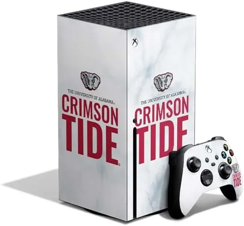 Vista 9 de Skinit Calcomanía para juegos compatible con el paquete Xbox Series X, diseño de mascota oficial de la Universidad de Alabama
