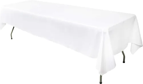 Vista 26 de GEFEII Servilletas de tela de poliéster sólido de 18 x 18 pulgadas para cocina, mantel rectangular cuadrado redondo para bodas, fiestas