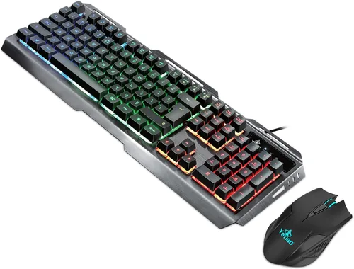 Vista 4 de Yeyian Combo de teclado y ratón Phoenix 3000 - Código YKP20706