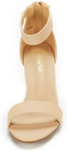 Vista 2 de Dream Pars - Sandalias Fiona para mujer, de tacón de aguja, abiertas y a la moda