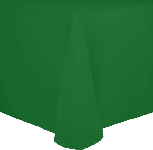 Vista 21 de Ultimate Textile Cotton-Feel - Mantel ovalado de poliéster hilado resistente a las manchas y a las arrugas, lavable a máquina, color berenjena, 1