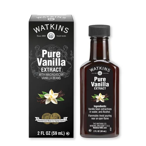 Vista 39 de Watkins Aromatizante orgánico puro de vainilla sin alcohol, 2 onzas líquidas (paquete de 1)