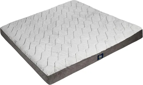 Vista 10 de Serta Cama ortopédica acolchada para perros con parte superior para mascotas - Gris pizarra (XL)
