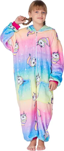 Vista 4 de Pijama suave con capucha, disfraz de Halloween, regalos para niñas