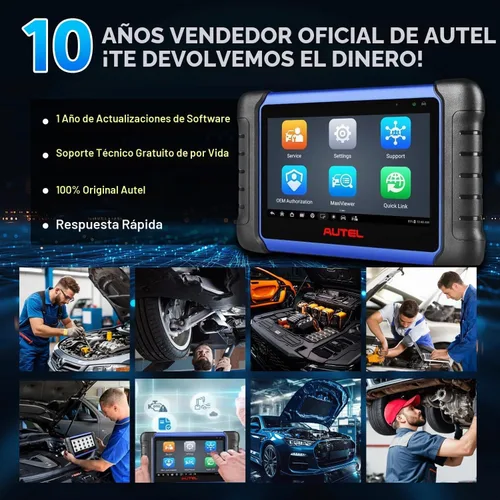 Vista 5 de Autel Escáner IM508S OBD2 del escáner, servicio de 40+, toda la herramienta