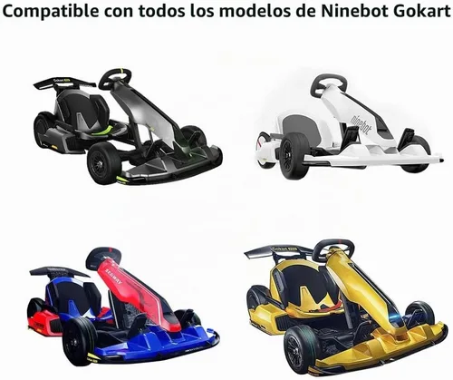 Vista 6 de Neumático de rueda delantera para Segway Ninebot Gokart Goma reforzada de alta calidad Ninebot, agarre fuerte, resistencia a la compresión
