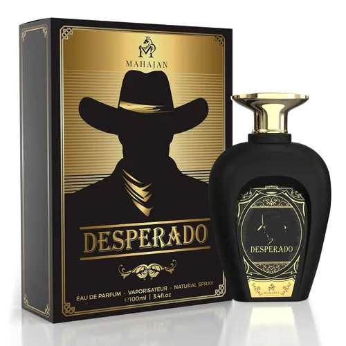 Vista 6 de Mahajan Desperado Eau de Parfum – Colonia poderosa y seductora para hombre – Fragancia picante, amaderada y dulce para día y noche – Perfume de lujo