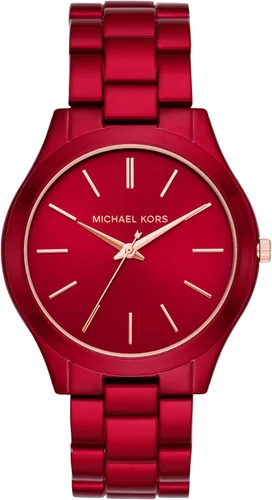 Vista 14 de Michael Kors Slim Runway - Reloj de pulsera de acero inoxidable para mujer