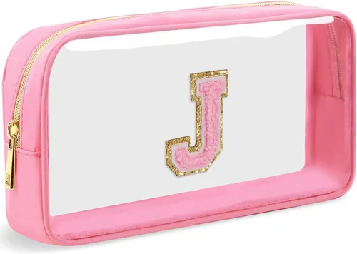 Vista 75 de Bolsa de Maquillaje Transparente Pequeña Bolsa de Cosméticos Bolsa de Viaje de Artículos de Aseo Bolsa Transparente con Cremallera Bolso Organizador