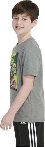 Vista 6 de adidas Boys' Short Sleeve Hot Hoops Tee