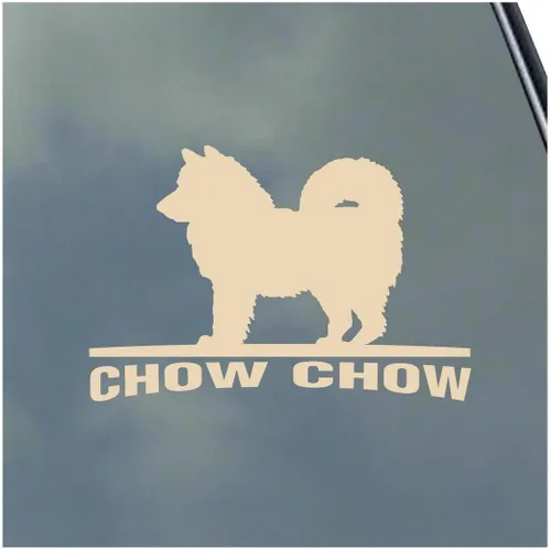 Vista 9 de Chow Chow - Calcomanía de vinilo para perro, mejor amigo, AKC Love