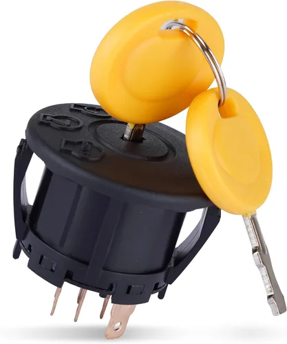 Vista 10 de BlueStars 045898 Interruptor de arranque de encendido 2 teclas – Compatible con Hustler Exmark Lazer Z Super Z Mini Z Hydro Walk Behind Mini