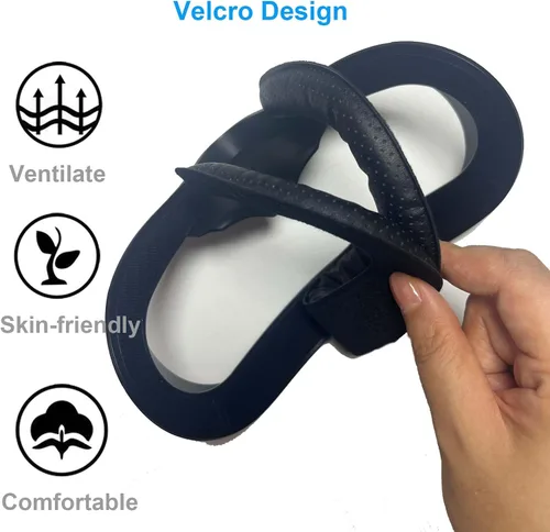 Vista 5 de VR Face Pad for Oculus Quest 2,Facial Interface Bracket Face Cover Compatible with Quest 2 Accessories,Anti-fogging Sweatproof Face