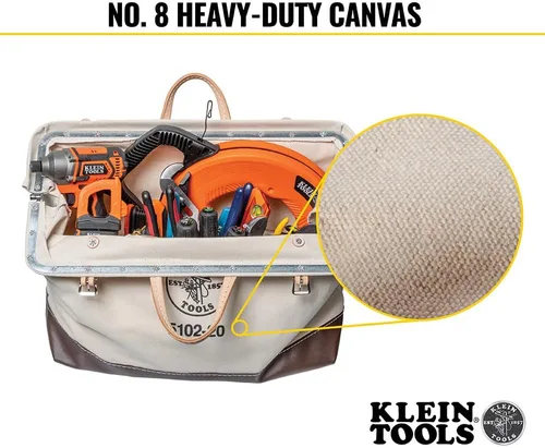 Vista 4 de Klein Tools 5102-12, bolsas de tela para herramientas de 12 pulgadas
