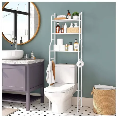 Vista 3 de Estante organizador de Baño