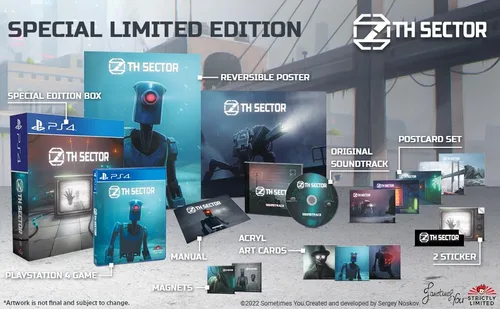 Vista 2 de 7th Sector Special Limited Edition - PlayStation 4