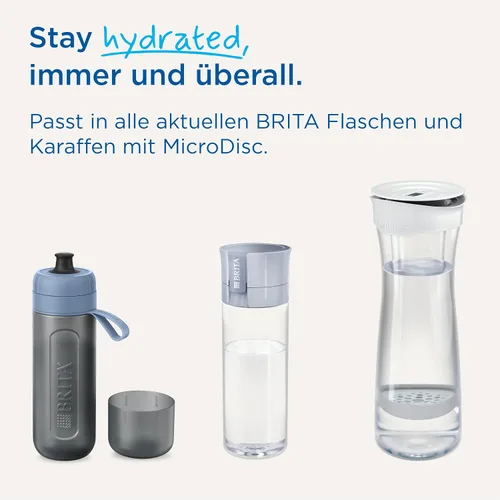 Vista 5 de Brita MicroDisc - Cartucho de filtro de agua, 1 unidad (paquete de 3), color blanco. Accesorios